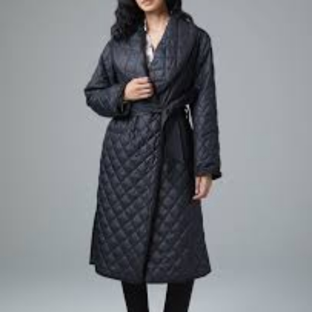 NWT ETCETERA | $495 Pinnacle Oversized Quilted Coat